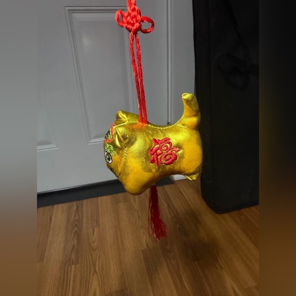Chinese New Year zodiac animal ornament, tiger mascot the year 2022 Year Tiger.